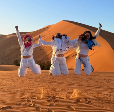 desert morocco golden dunes