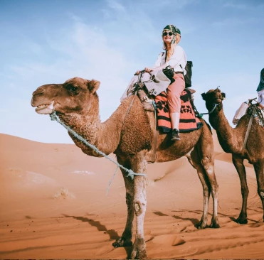 morocco merzouga camel ride